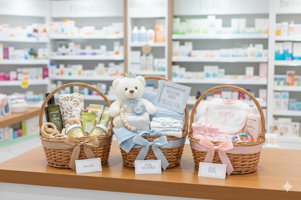 Preparamos cestas de regalo personalizadas